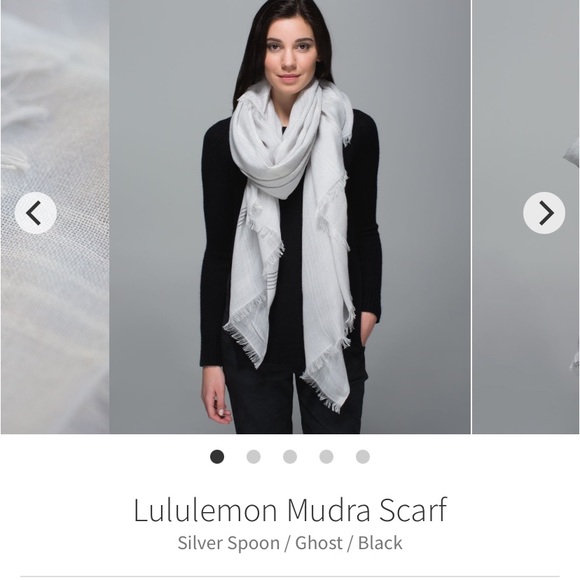 Lululemon Mudra Scarf oversize sheer light weight bamboo
Silver Ghost Black - Picture 1 of 4